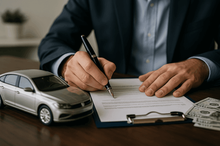 Ilustračný obrázok k článku: Čo je to autoúver pre firmu a ako funguje?